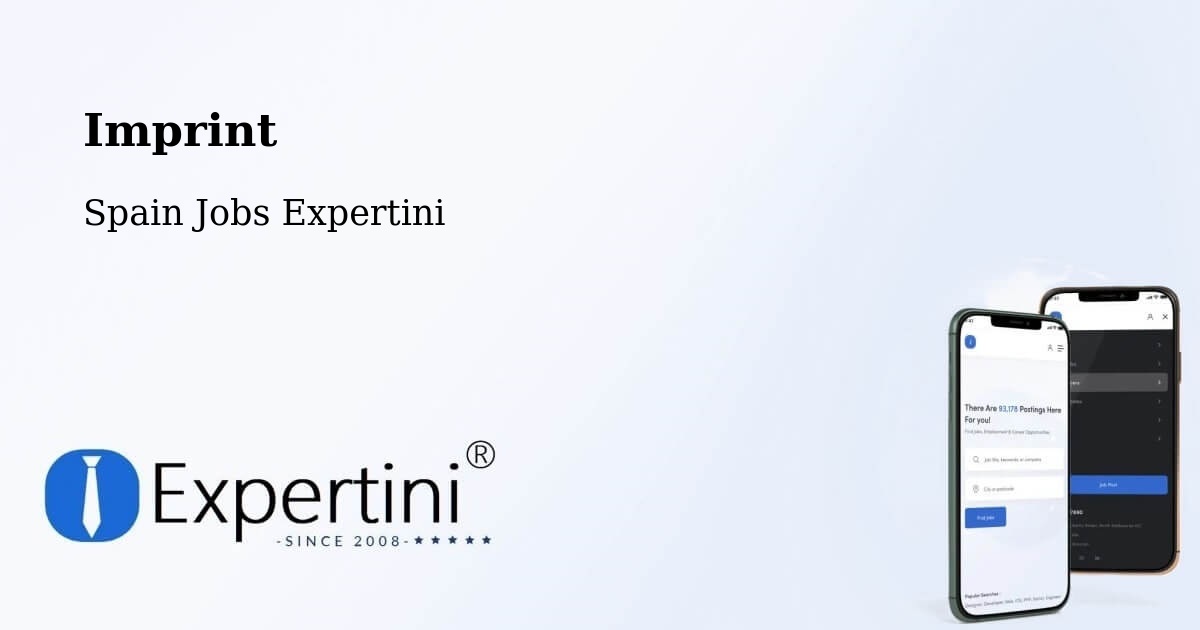 Imprint – El Burgo De Ebro - Spain Jobs Expertini