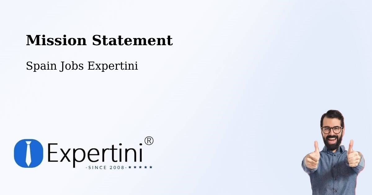 Corporate Mission – El Burgo De Ebro - Spain Jobs Expertini