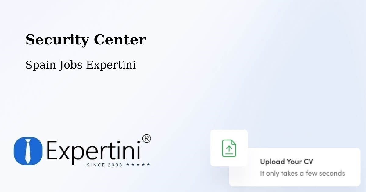 Security & Compliance – El Burgo De Ebro - Spain Jobs Expertini