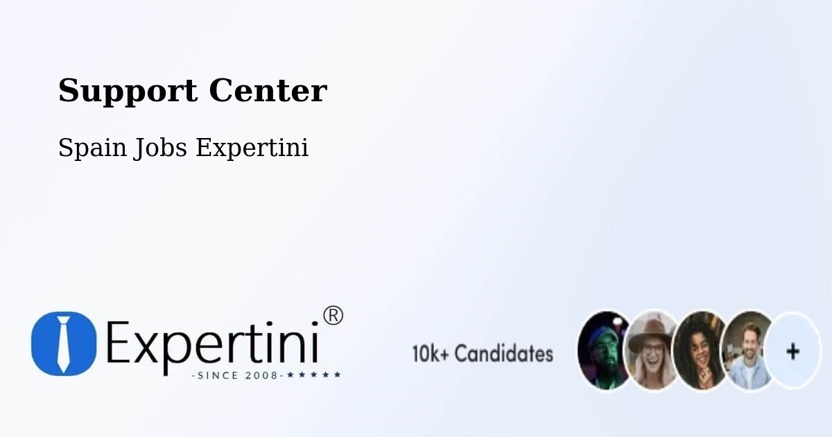 Support Services – El Burgo De Ebro - Spain Jobs Expertini